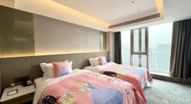 Двухместный семейный люкс Huaiyuan Changjiu International Hotel