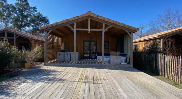Шале с 2 комнатами Chalet au calme Bassin Arcachon 4/5 personnes