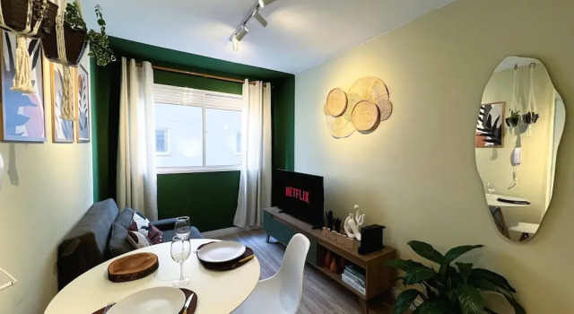 Apartamentos com piscina e academia, Забронировать Апартаменты/квартира Сан-Пауло штат Сан-Паулу, рядом с Центральная больница Санта-Каса-де-Мизерикордия в Сан-Паулу