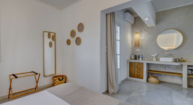 Двухместный номер Standard с балконом и с видом на море Thalassa Naxos