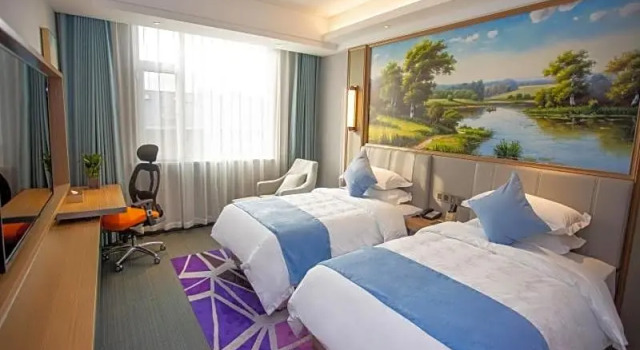 Двухместный номер Superior GreenTree Eastern Hotel Binzhou Zhonghai International Convention and Exhibition Center