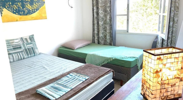 Четырёхместный номер Standard с красивым видом из окна The Bell House b & b Buzios