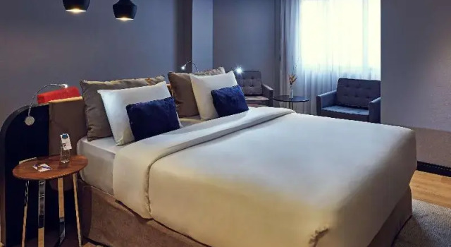 Двухместный номер Deluxe с балконом Grand Mercure Brasilia Eixo Monumental