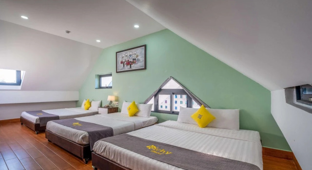 Семейная студия Richy Dalat Hotel