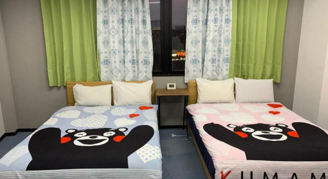 Номер Standard 4人で一緒に熊本の中心地の最も広く安価な部屋 KDY stay