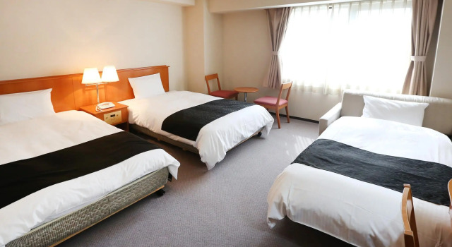 Трёхместный номер Standard APA Hotel Sapporo Odori Ekimae Minami