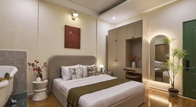 Номер Deluxe Secret Garden Hotel Phan Xich Long by Urban B