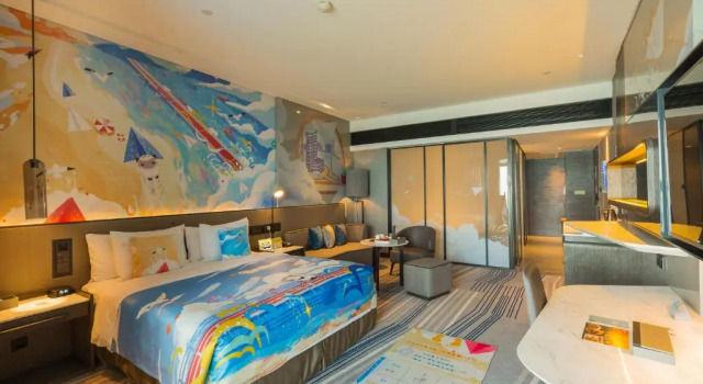 Двухместный номер Premium с видом на море Crowne Plaza Xiamen Jimei Seaview by IHG
