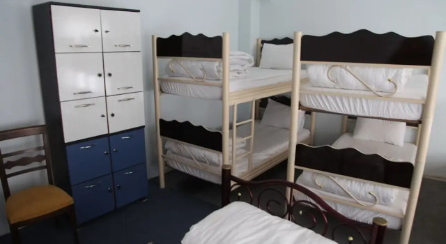 Кровать в общем номере Nil Story House