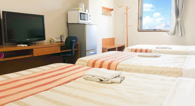 Трёхместный номер Standard Hotel Peace Island Miyakojima