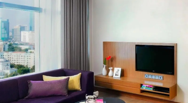 Двухместные апартаменты с видом на город Marriott Executive Apartments Bangkok, Sukhumvit Thonglor