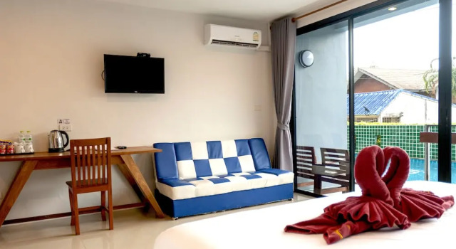 Номер Standard с балконом Ao Nang O2 Boutique Hotel