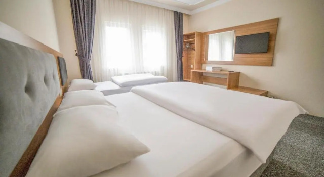 Трёхместный номер Standard с видом на горы Butik Inceli Hotel