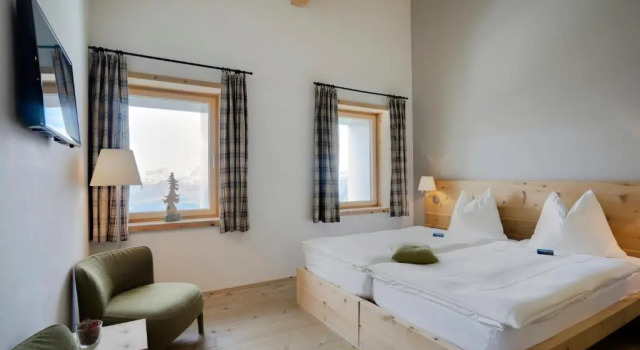 Двухместный номер Superior с красивым видом из окна Romantik Hotel Muottas Muragl