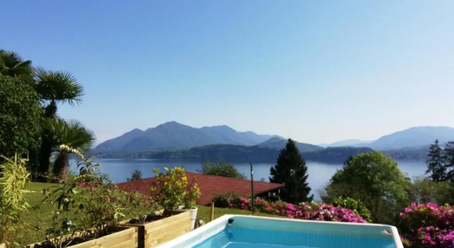 Коттедж Romantica casetta nel verde con vista sul lago