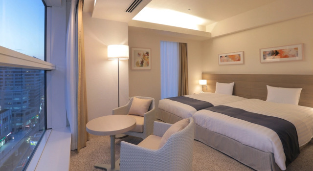 Кровать в общем номере (женский номер) Odakyu Hotel Century Sagami Ono