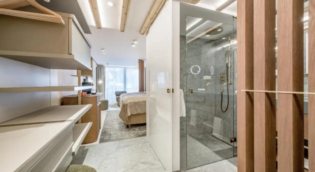 Двухместный номер Deluxe с балконом Relais & Châteaux Chasa Montana