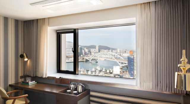 Двухместный номер Deluxe Bay Hound Hotel