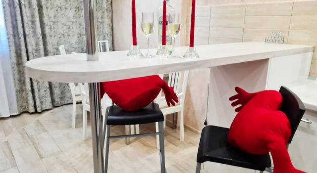 Двухместный люкс с 2 комнатами Apartaments Novosibirska, st. Voennaya, 9/2