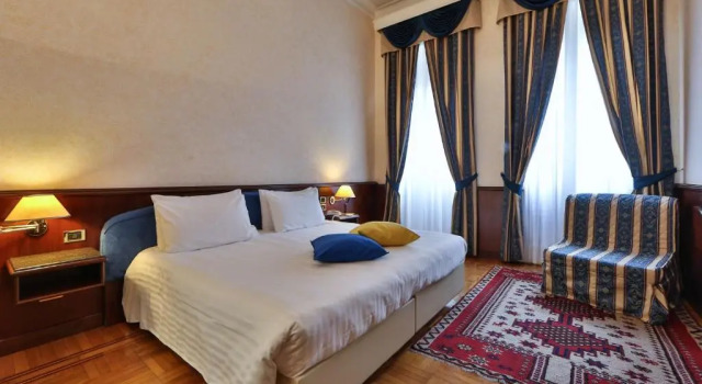 Четырёхместный номер Standard Best Western Hotel Moderno Verdi