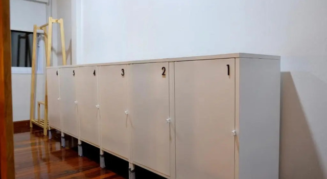 Кровать в общем номере Home Story Hostel Chiang Mai
