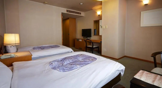 Двухместный номер Western-Style Standard Hotel New Tsuruta