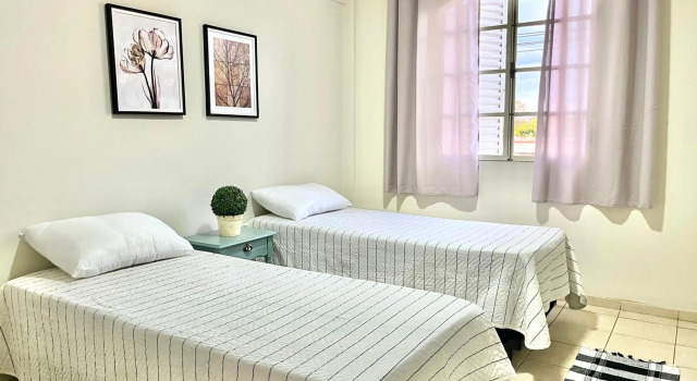 Apartamento Grande - Privado - 3 quartos com 1 suíte