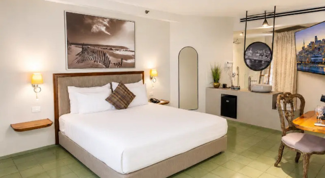 Двухместный номер Deluxe с балконом Margosa Boutique Hotel Tel-Aviv Jaffa
