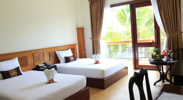 Семейный номер Standard с балконом и с видом на сад Ca Ty Mui ne Beach Resort & Spa
