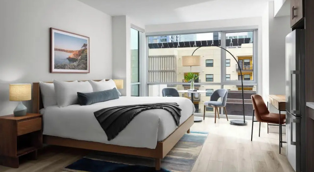 Номер Deluxe The Margot Hotel San Diego Gaslamp Quarter, Outset by Hilton