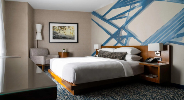 Двухместный номер Standard Ithaca Marriott Downtown on the Commons