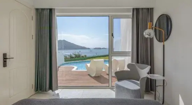 Люкс с 2 комнатами с красивым видом из окна Shengsi Dongchi Dachi Homestay