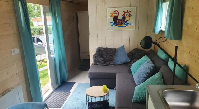 Tiny house op wielen Friesland, Reserva ahora Camping Workum Lagos de Frisia