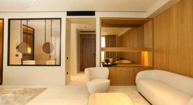 Premium trzyosobowy pokój i balkonem i z widokiem na morze Sol Boutique Hotel