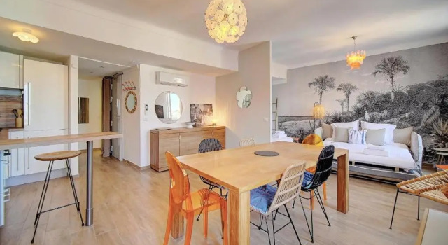 Апартаменты IMMOGROOM - Sea view apartment - 3 min from beach - AC