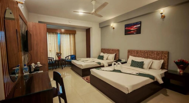 Standard Família quarto com vista para a cidade Sylhet Paradise Inn