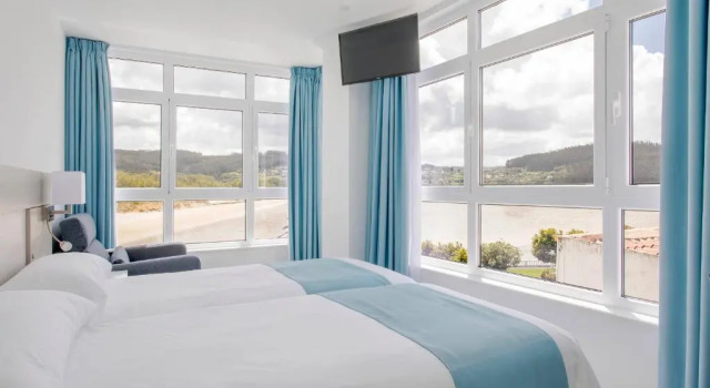 Двухместный номер Standard с видом на море Hostal Praia Madalena