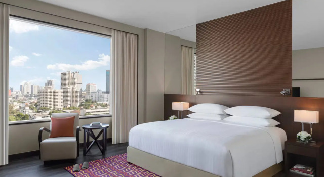 Апартаменты с 2 комнатами с видом на город Marriott Executive Apartments Sukhumvit Park, Bangkok