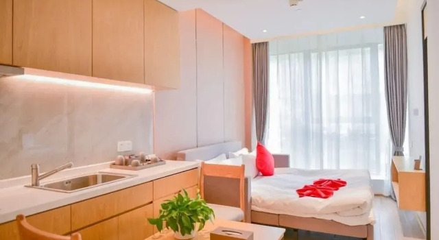 Студия YunDing Grand Hotel South Apartment