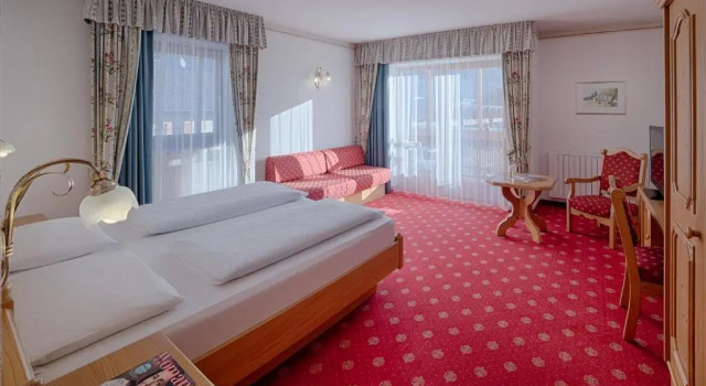 Двухместный номер Standard с балконом Hotel Alpenblick