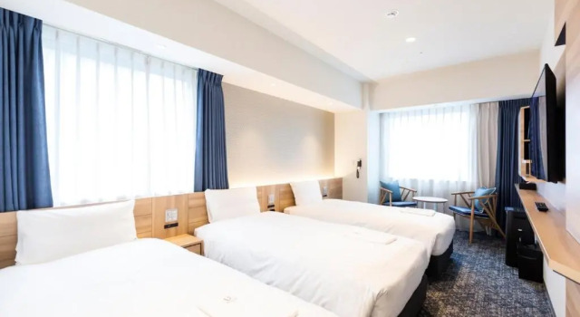 Трёхместный номер Via Inn Prime Nihonbashi Ningyocho