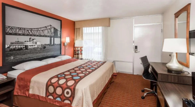 Номер Standard Super 8 by Wyndham Baton Rouge/I-10