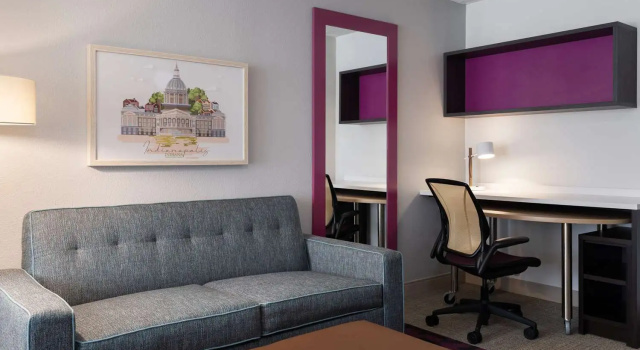 Двухместный люкс Home2 Suites by Hilton Indianapolis - Keystone Crossing