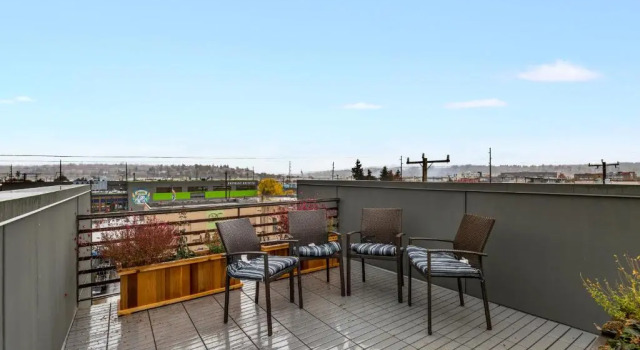 Коттедж 2BR 2BA The Ballard Modish Seattle Location With Rooftop View
