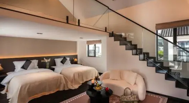 Люкс Luxury DaLiYuanying|LuminaSereneLakesideGuesthouse(DaliErhaiIdealLandBranch)