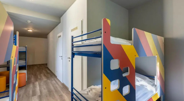 Шестиместный номер Standard a&o Wien Hauptbahnhof