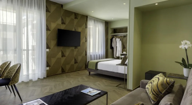 Четырёхместный семейный номер Standard с балконом Dreamers Rooms Sorrento