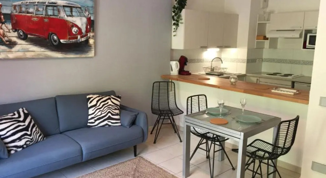 Апартаменты Charmant appartement de 41m², 2 pièces, Lamalou-les-Bains, 2 personnes