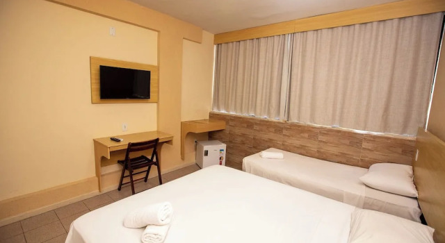Трёхместный номер Standard Rede Andrade Plaza Salvador