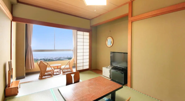Номер Standard с видом на море Boso Shirahama Umisato Hotel